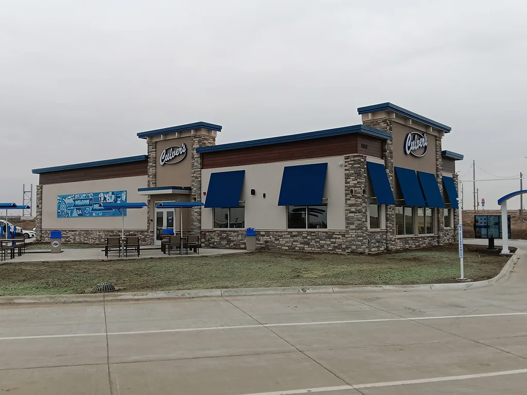 Culver's restaurant build plumbed by Hanna — Cedar Rapids, IA